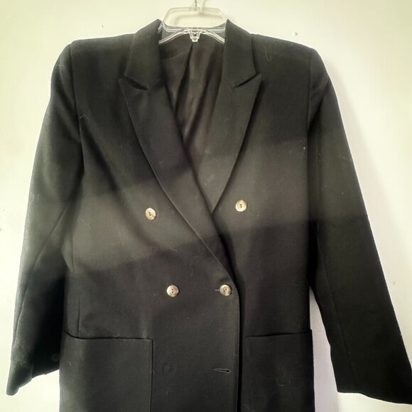 Breeches Jackets & Blazers - Vintage 1990's Black Blazer BREECHES brand size 4 womens like new